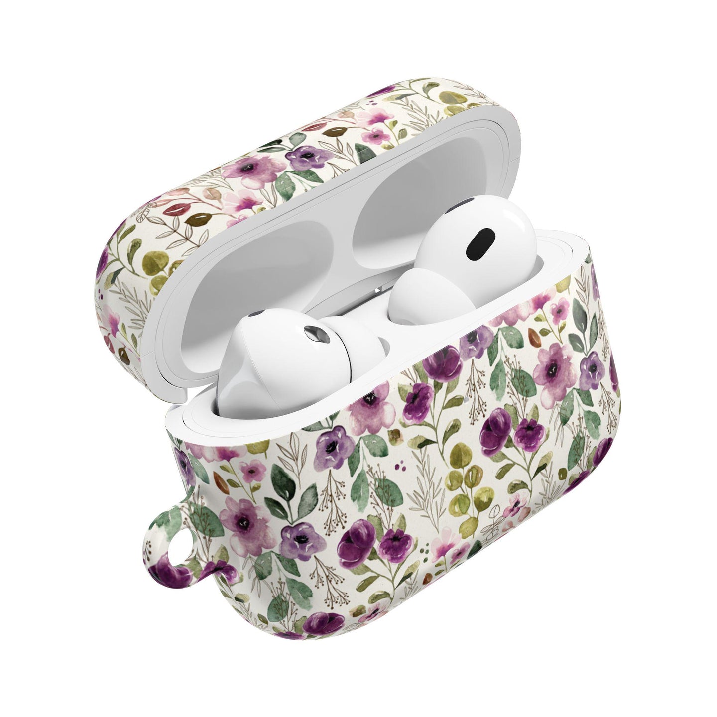 Botanical AirPod Case, Floral Design, Cute Gifts for Her, Nature Lover Accessory, Eco-Friendly Tech Case, Spring Accessories
